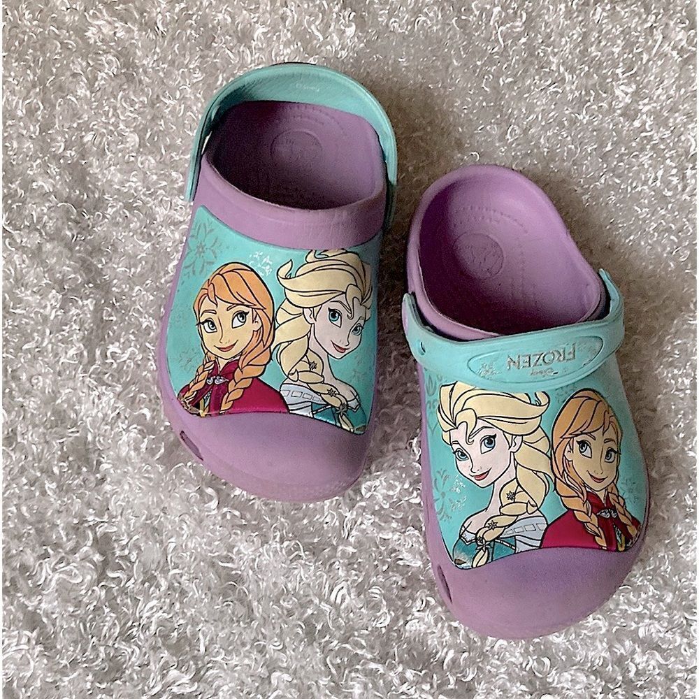Crocs Girls Shoes Disney Frozen Crocs Clogs